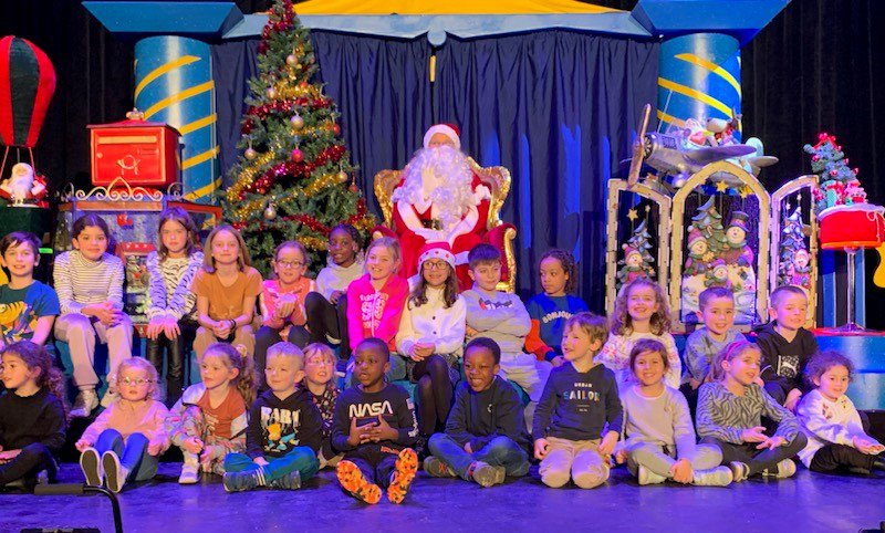 Spectacle de Noël pour le Centre de Loisirs