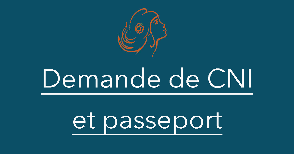 panneau demande de cni et passeport