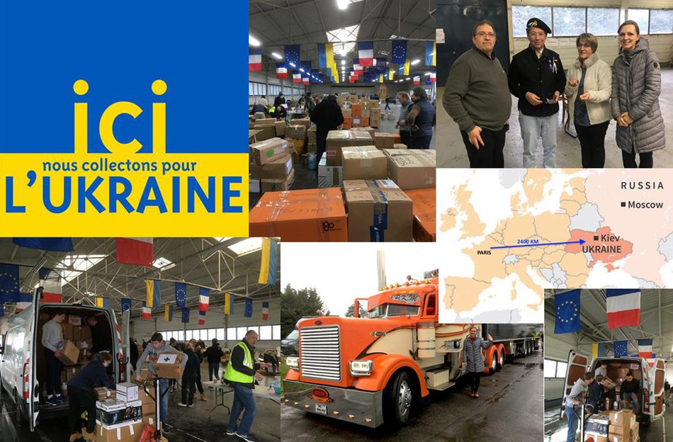 Image Collecte Ukraine convoi