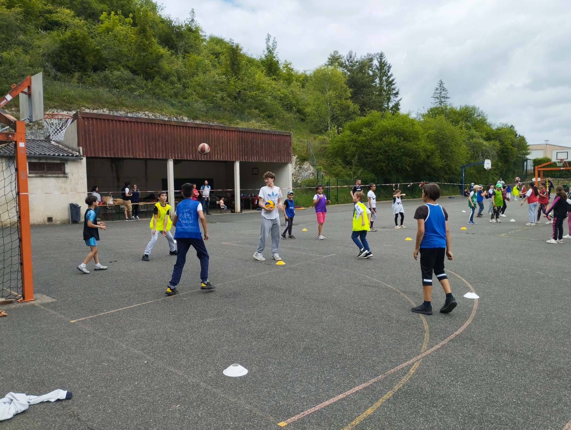 action volley ball