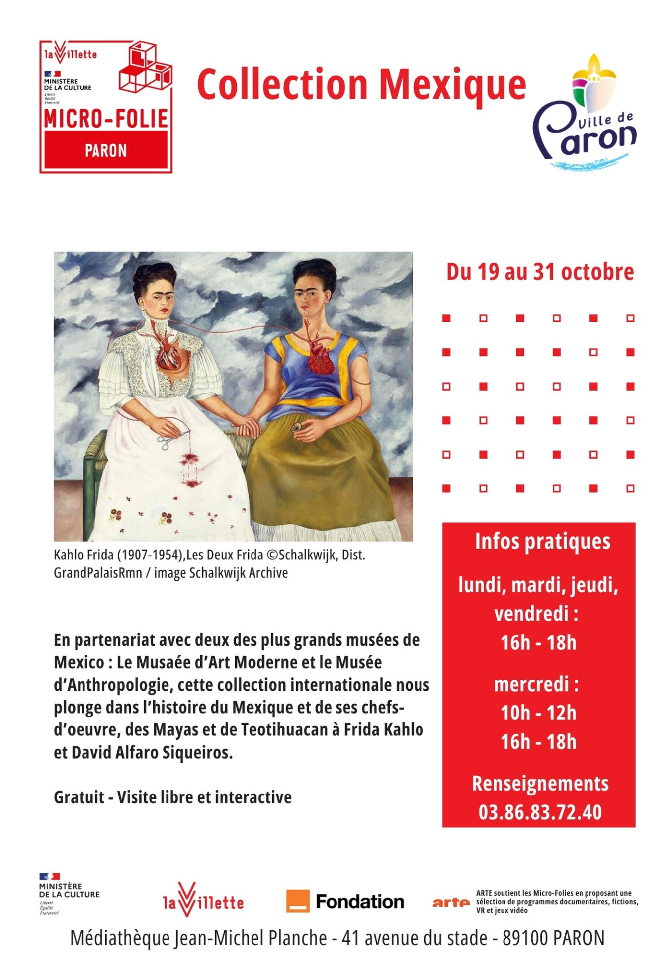 MICRO-FOLIE DU 19 AU 31 OCTOBRE, COLLECTION MEXIQUE