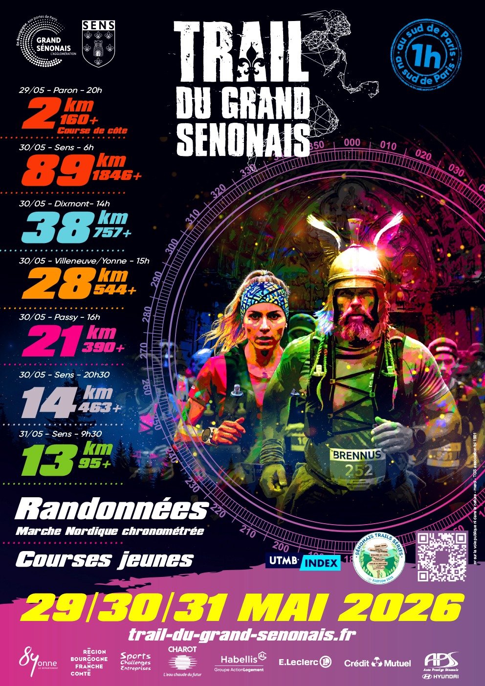 L'ÉVÈNEMENT SPORTIF DU WEEK-END : LE TRAIL DU GRAND SÉNONAIS