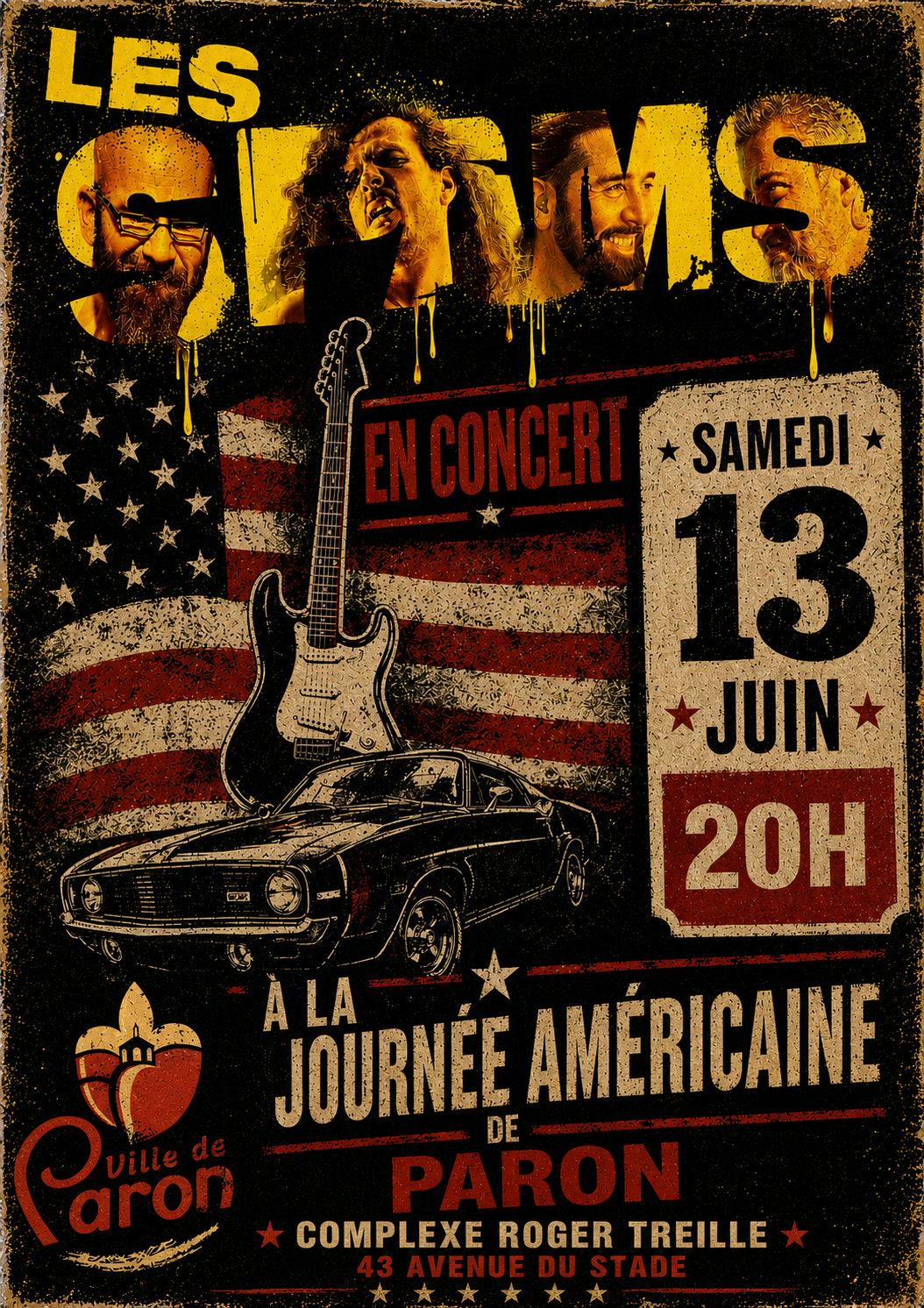 concert des spams  à 20h