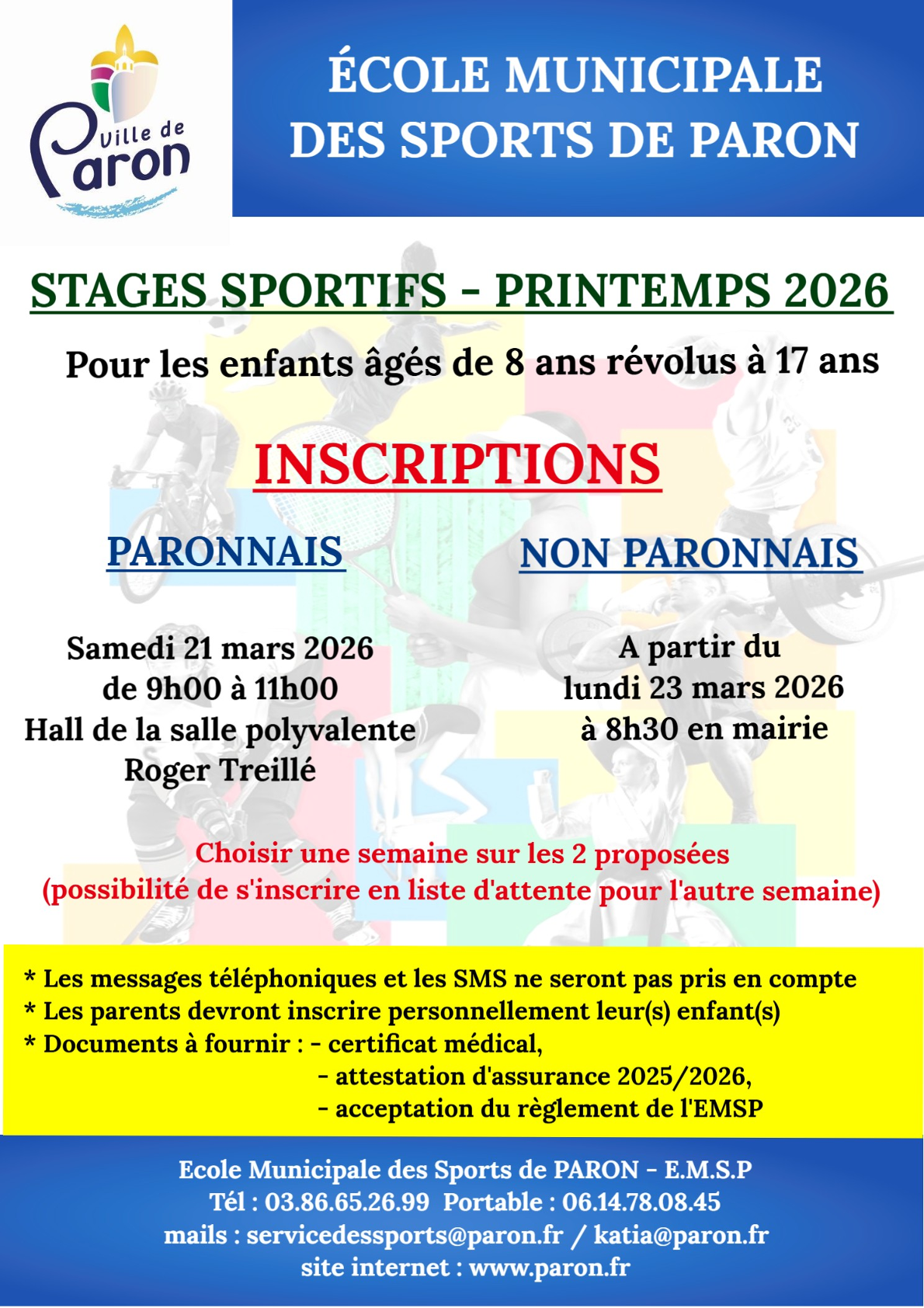 stages emsp printemps 2026