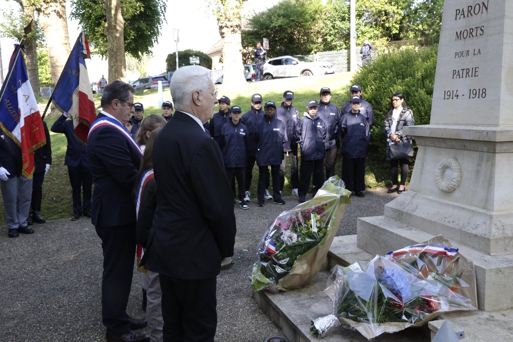 CÉRÉMONIE DU 80ÈME ANNIVERSAIRE DU 8 MAI 1945
