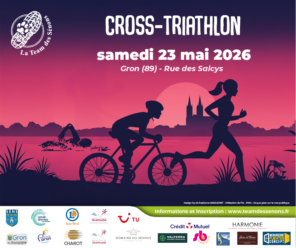 5eme édition du cross Triathlon le samedi 23 mai 2026