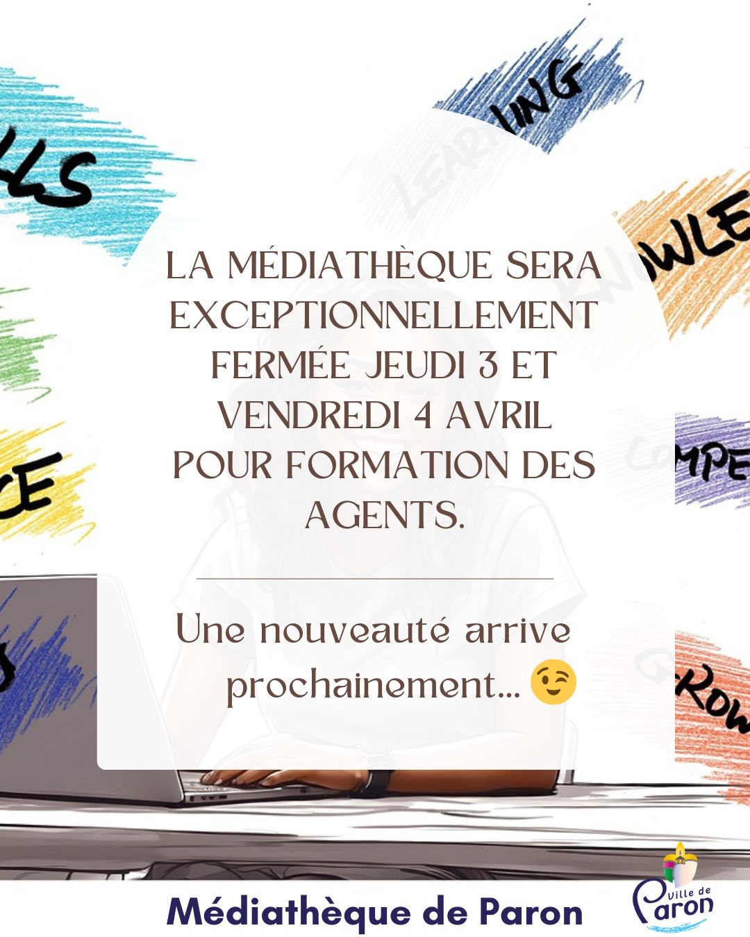 fermeture médiathéque