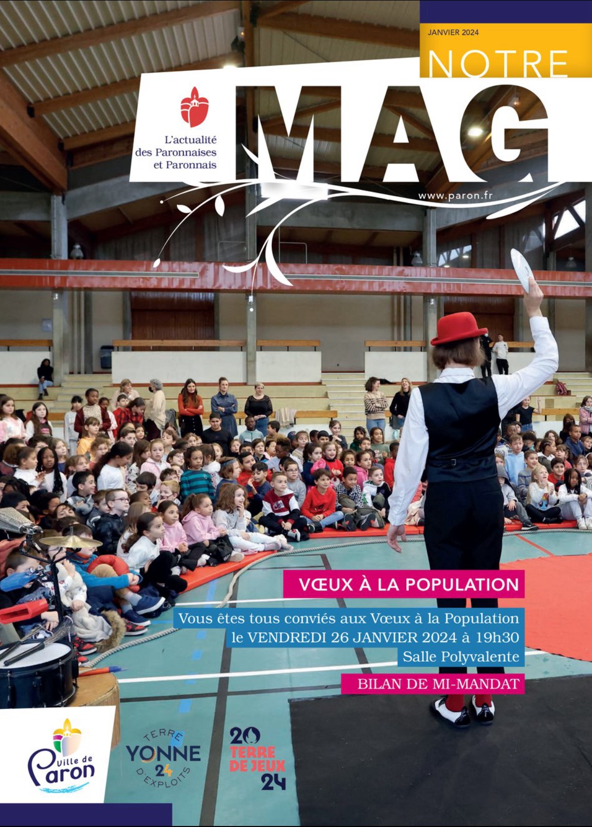 NOTRE MAG DE JANVIER 2024 !