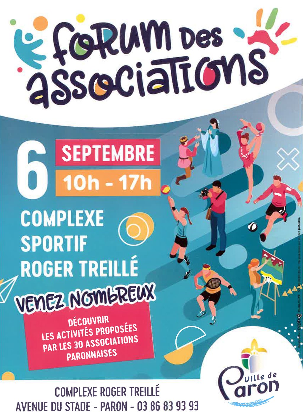 FORUM DES ASSOCIATIONS SAMEDI 6 SEPTEMBRE 2025